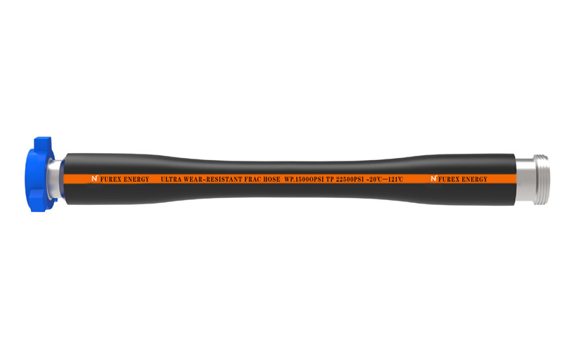Integral frac hose product