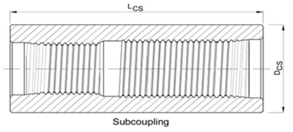 Subcoupling structure