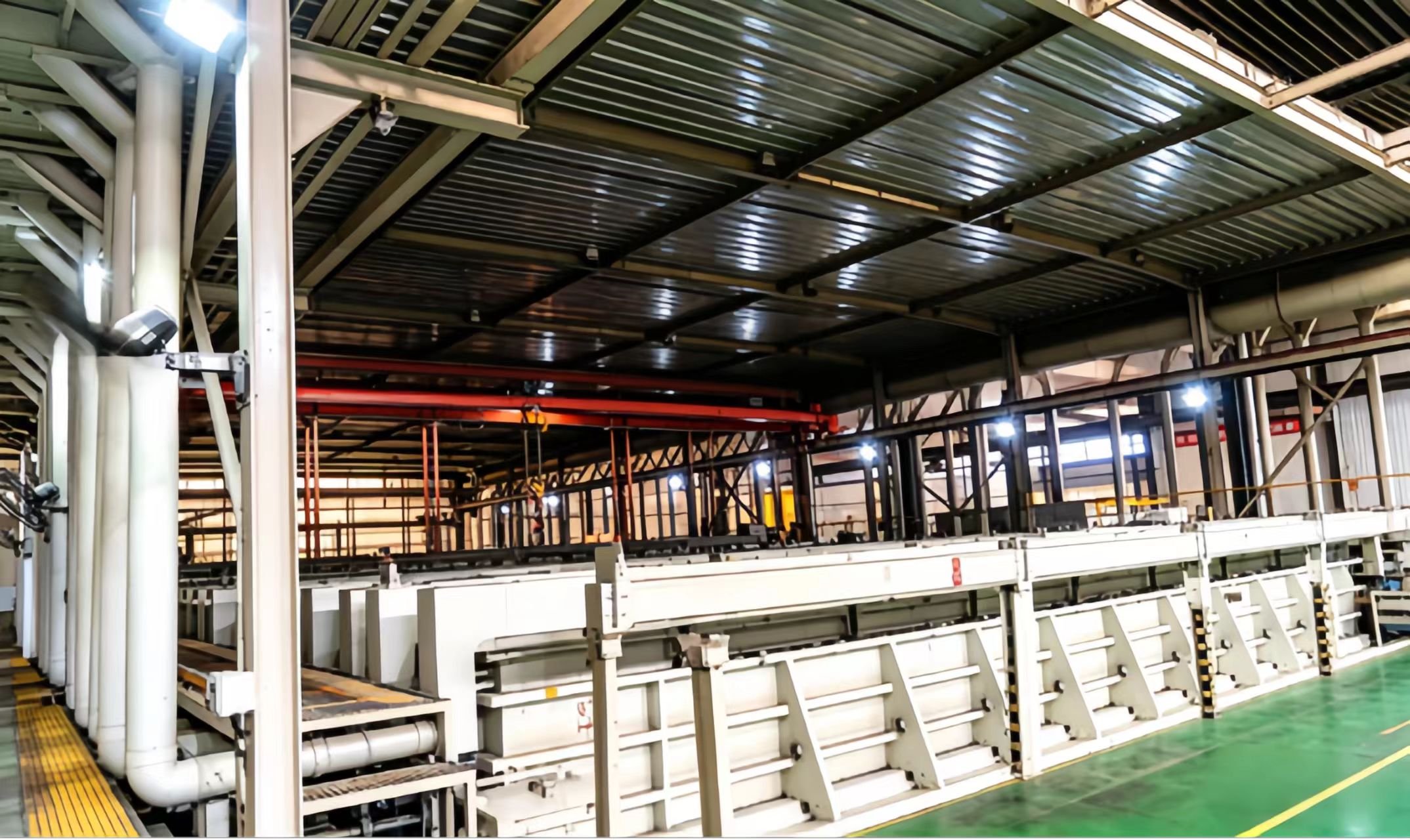 Tungsten alloy anti-corrosion sucker rod plating line